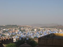 15-View of Johdpur, the Blue city